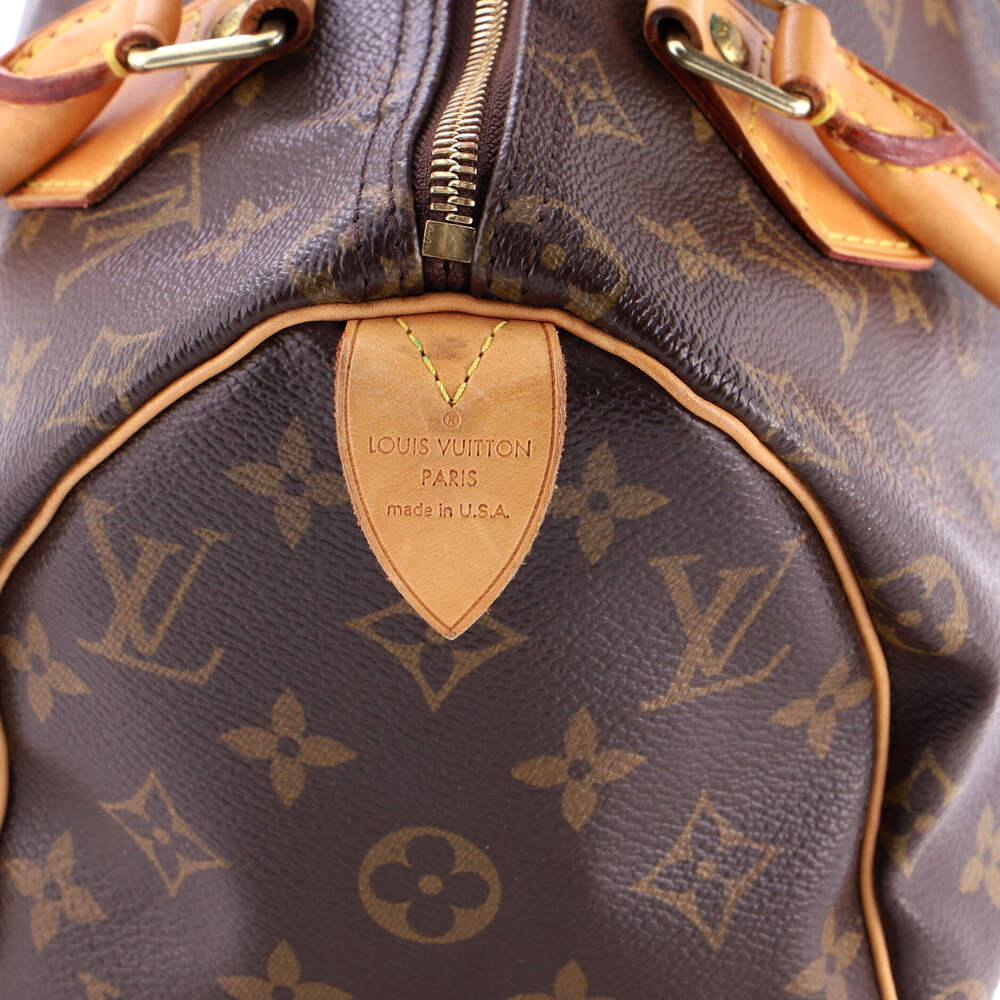 Louis Vuitton Speedy Handbag Canvas 25 #254189L19B - Picture 7 of 8
